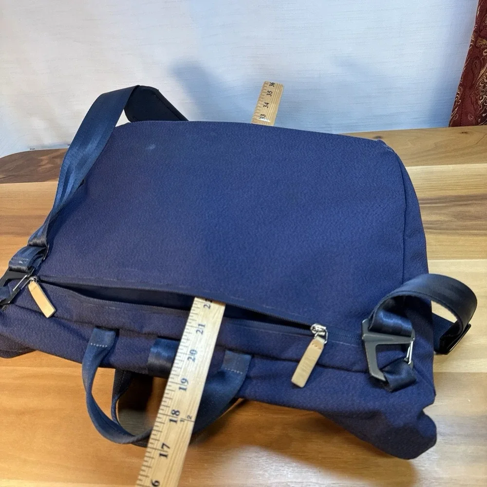 Bellroy System Work Messenger Bag Ink Navy Blue Crossbody Travel Pockets Unisex